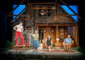 Entourage, indeed: the cast of 'Vanya and Sonia and Masha and Spike'