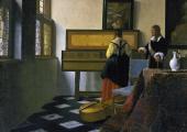 Vermeer, The Music Lesson, 1662-64