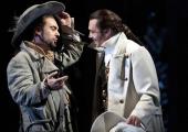 David Soar (Leporello) and David Kempster (Don Giovanni): Both singers handle Mozart’s fast-moving recitative superbly