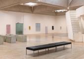 Look, no walls: installation shot of Rachel Whiteread's exhibition