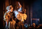 Toil and trouble: Alison Oliver and Lydia Leonard in 'Women, Beware the Devil'