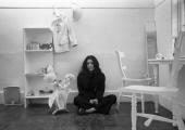 Yoko Ono in Half-A-Room, Lisson Gallery, London, 1967