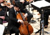 Playing chopstick: Zlatomir Fung as soloist with the BBC Philharmonic