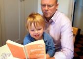 It's free: Toby Young introduces his son Freddie to Latin