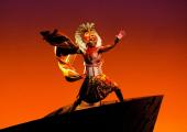 Andile Gumbi as Simba in 'The Lion King'