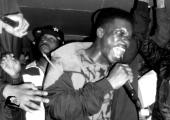 New wave grime rapper Tempa T aka Tempz in full flow