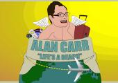 Alan Carr makes his podcast debut with chat about holidays