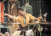 Swift tailor: Arinzé Kene in ‘Alterations’.