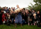 Should he stay or should he go? Reluctant farmer Ian plus audience in 'The Audience'