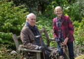 Timeless talent: Sir Alan Ayckbourn and his wife Heather Stoney