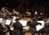 Double act: Mitsuko Uchida directs the MCO