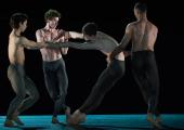 All guys together: Wayne McGregor's choreography for men in 'Kairos' is more engaging than his choreography for women