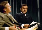 William F Buckley, Jr and Gore Vidal spar in the studio