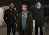 Going underground: Douglas Henshall, Sheridan Smith and Matthew McNulty in 'Black Work'