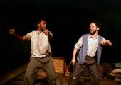 Oh, brother: Kalungi Ssebandeke and Nathan McMullen in 'Blood Knot'