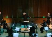 Gerald Finley, Simon Rattle, Karen Cargill and the LSO in St Luke's