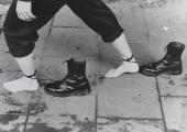 'Performance Still': Mona Hatoum made her name with performances like this barefoot walk through Brixton in 1985