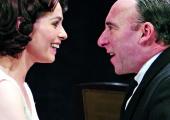 Face to face: Tara Fitzgerald and Antony Sher in ‘Broken Glass’