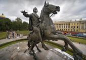 Lord of all he surveys: Peter the Great in the heart of his city