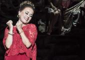 Not going gently into that good night: Tracie Bennett in the National Theatre's 'Follies'