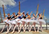Taking ballet to the masses: the Royal Ballet's corps de ballet on the roof of the O2 Taking ballet to the masses: the Royal Ballet's corps de ballet on the roof of the O2
