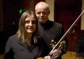 Marital harmony: Husband and wife Thomas Zehetmair and Ruth Killius play violin-and-viola duets