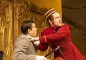 Mistaken identities: Jonathan Cake and Tom Hollander in Feydeau's farce