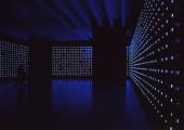 Tatsuo Miyajima's 'The Bath House': 'The light always appears with darkness,' says the Japanese computer artist
