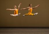 Sander Blommaert (right) and Imogen Chapman in 'Concerto': Blommaert is joining the Royal Ballet, and one to watch for