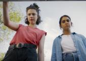 Star cross'd lesbians: Margaret Qualley and Geraldine Viswanathan