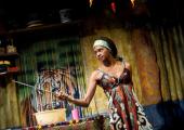 Mother Courage of the Congo: Jenny Jules as Mama Nadi, trying to keep violence out of her domain