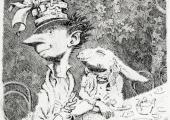 Peake's 'The Mad Hatter's Tea Party', 1945