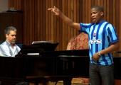 Township chorister goes it alone: Thami, 18, at an operatic audition Township chorister goes it alone: Thami, 18, at an operatic audition