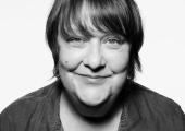 Kathy Burke questioned photographer Rankin during her promo shoot