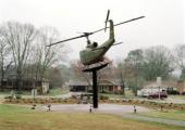 Paul Shambroom's 'Alpharetta Military Helicopter - Suburban Street Furniture'