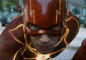Confused, on all fronts: Ezra Miller as The Flash