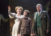 The postman: Gemma Sutton, William Thompson and Michael Crawford in 'The Go-Between'