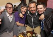 Glyn, Beggsy, Hodge and Daz: thirtysomething friends since childhood