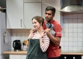 Cooking up trouble: Pearl Chanda and Bally Gill in ‘The Harmony Test’