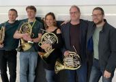 Horn royalty: Martin Owen and friends play Schumann