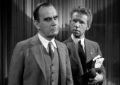 Henry Travers and Hume Cronyn discuss the perfect murder