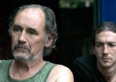 Mark Rylance as Dunleavy with Rory Alexander as The Man