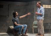 Palpable malice: Scott Karim (L) and Daniel Lapaine in The Invisible Hand