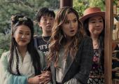 China girls: Stephanie Tsu, Sabrina Wu, Ashley Park and Sherry Cola