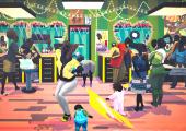 School of Beauty, School of Culture, 2012 by Kerry James Marshall,. Acrylic and glitter on unstretched canvas