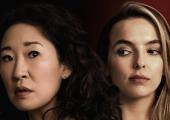Witty, stylish and utterly gripping: Sandra Oh and Jodie Comer in 'Killing Eve'