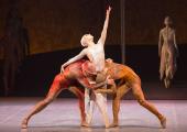 Javier Torres, Antoinette Brooks-Daw and Riku Ito in Kenneth MacMillan's 'Gloria'