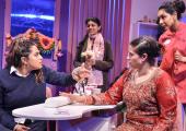 Female friendships: Anshula Bain, Ulrika Krishnamurti, Zainab Hasan and Kiran Landa in ‘Lotus Beauty’.