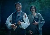 Weapons of choice: Mads Mikkelsen and Anton Eklund in 'The Promised Land'