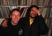 Gilles Peterson and Mala, with records